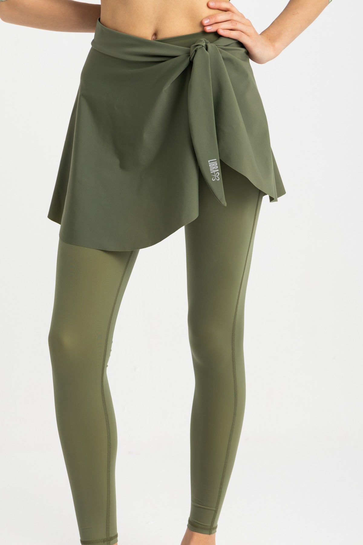 Wave Cover-Up Skirt - Loden Green