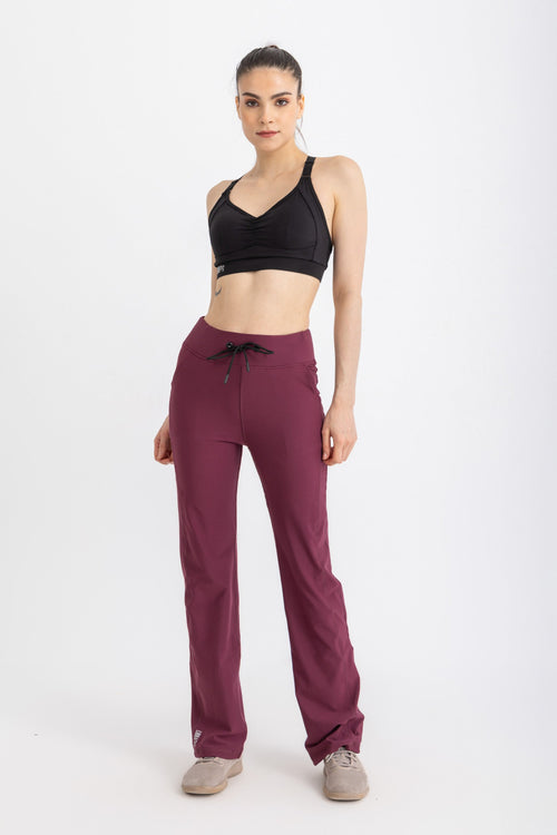 Straight Leggings - Crushed Violets