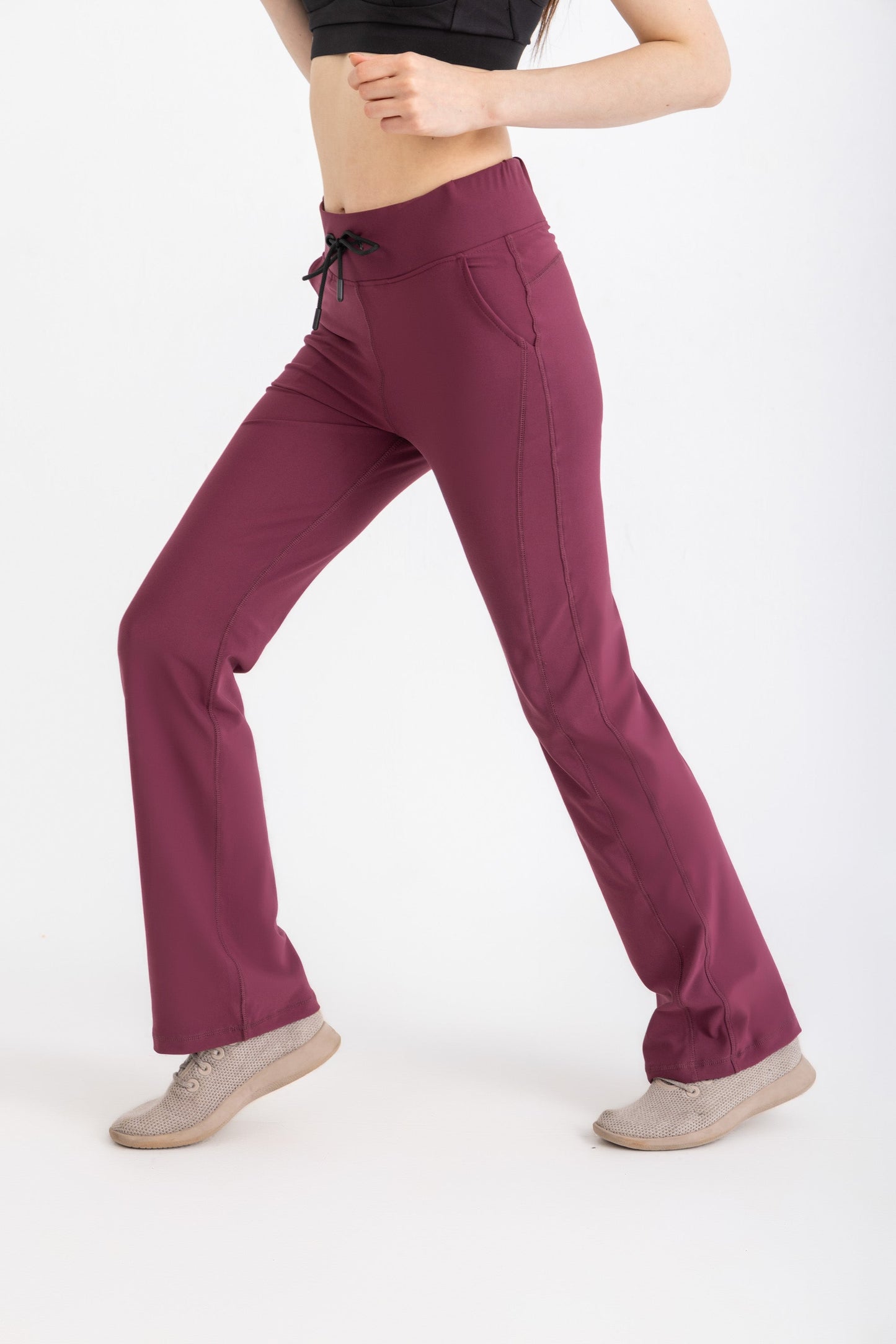 Straight Leggings - Crushed Violets