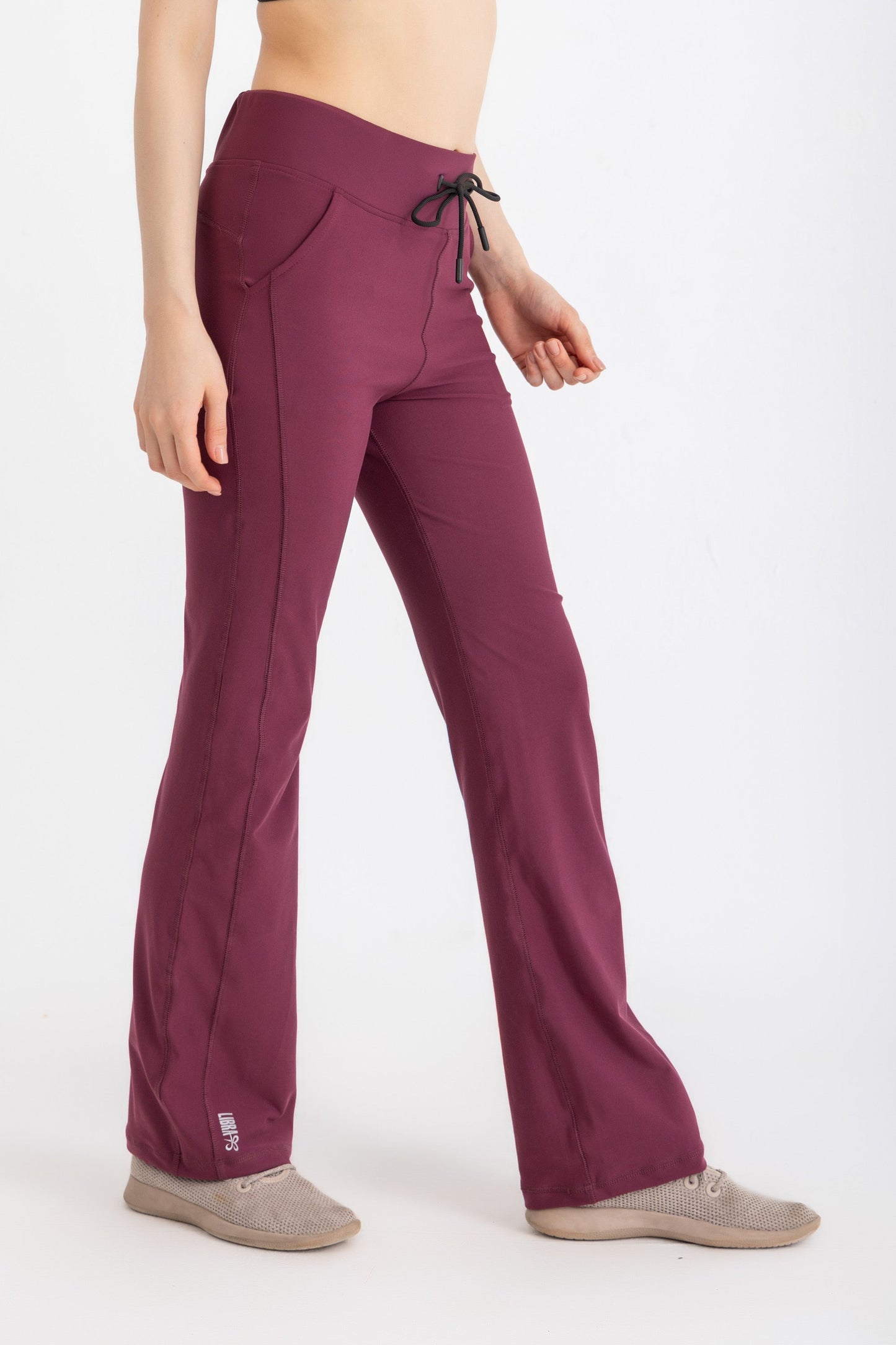 Straight Leggings - Crushed Violets