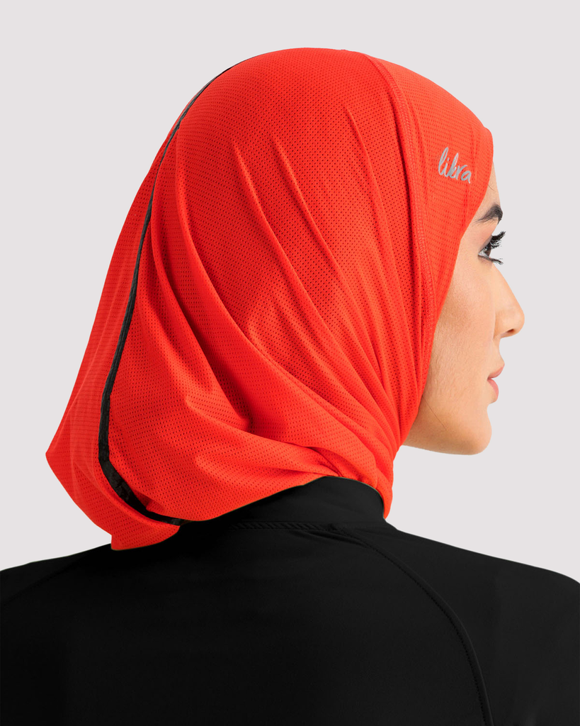 Hijab Light - Crimson Red