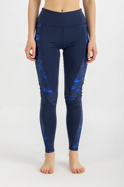 Asymmetrical Basic Swimsuit - Midnight Blue