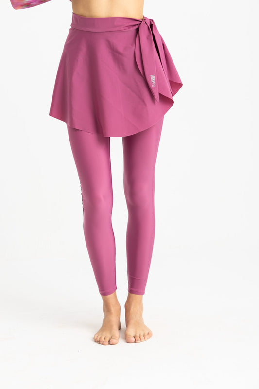 Wave Cover-Up Skirt - Mauve Haze