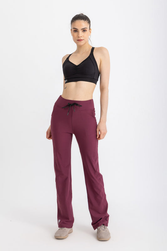 Straight Leggings - Crushed Violets