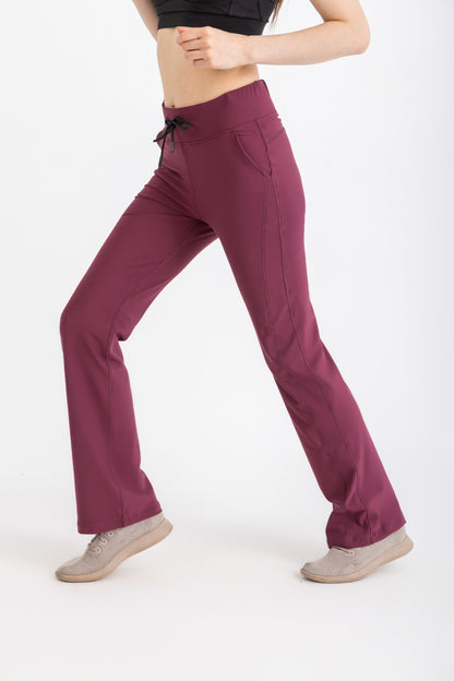 Straight Leggings - Crushed Violets
