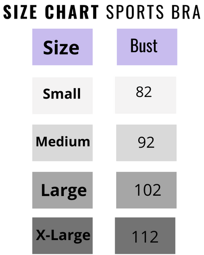 Heather Sports Bra -Vintage Violet