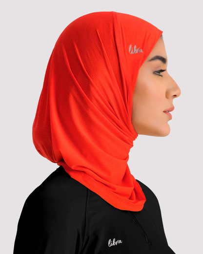 Hijab Light - Crimson Red