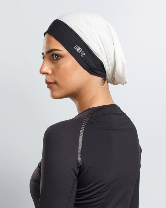Neck Free Bandana - White